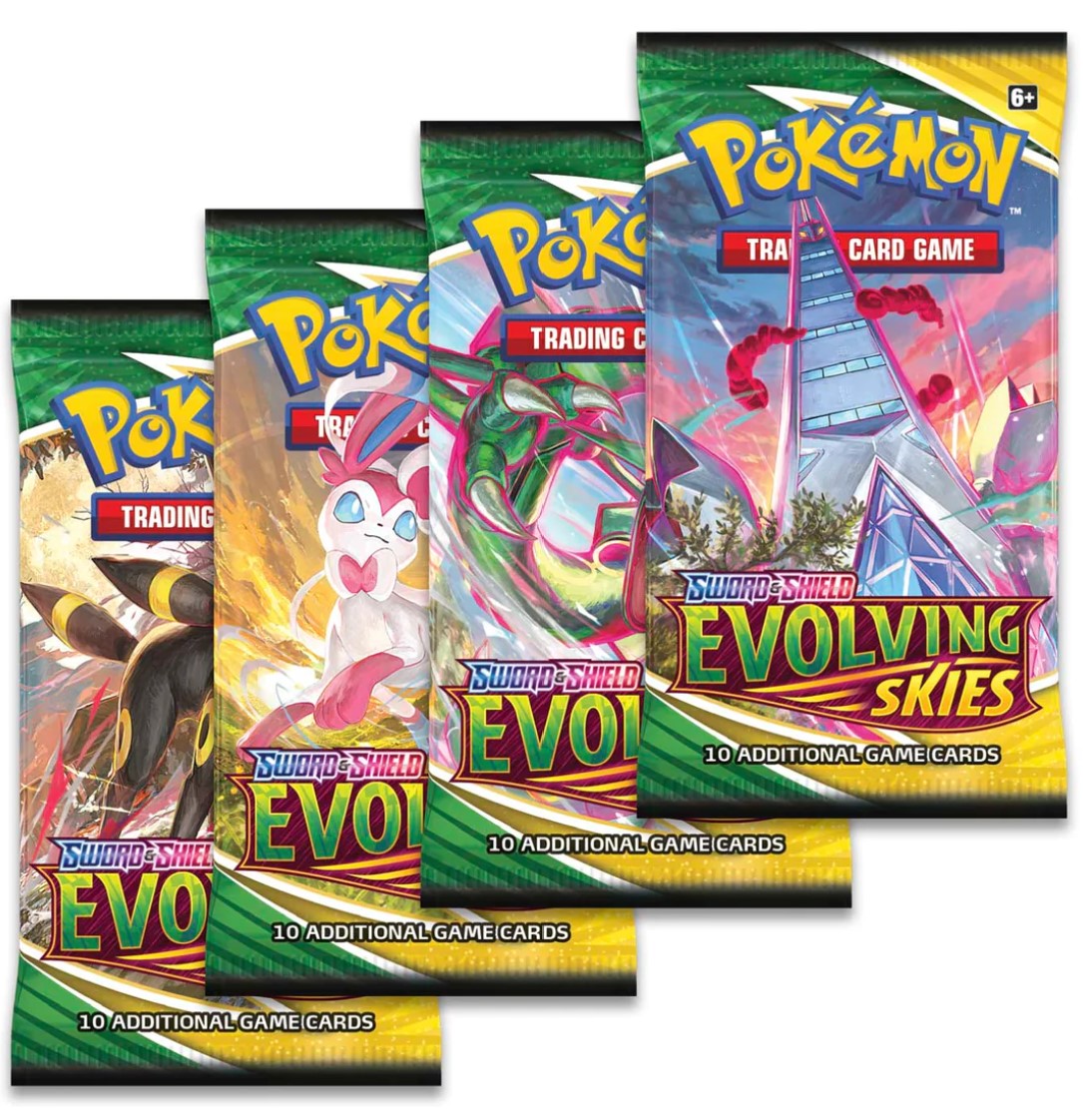 es booster box Evolving Skies Booster Pack (Select Amount) – luckypullscards