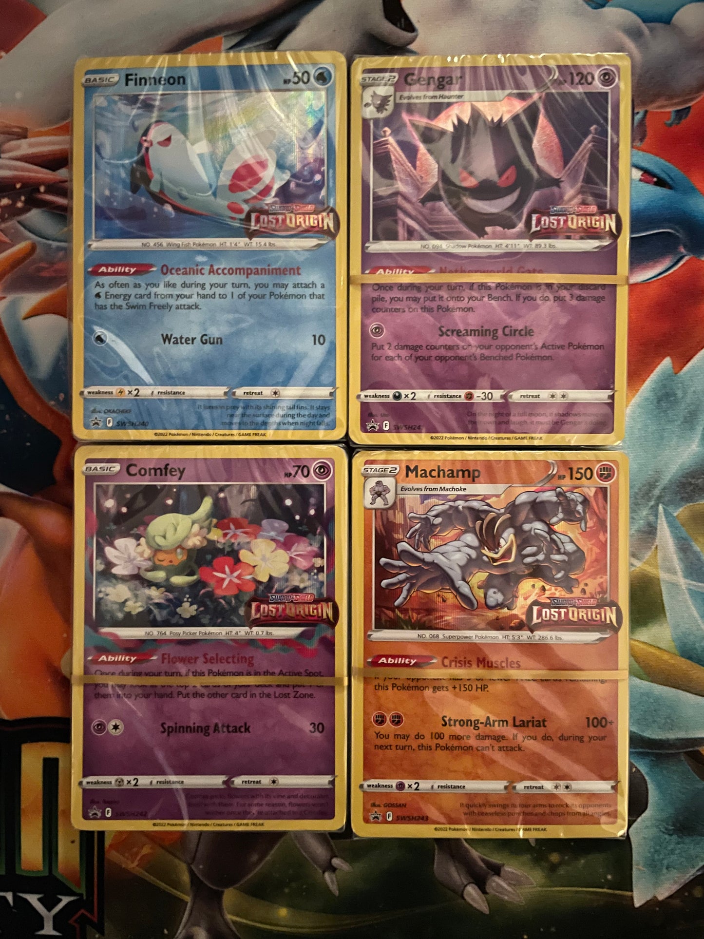 Lost Origin Sealed Set of 4 - B&B Promo - #SWSH240-243