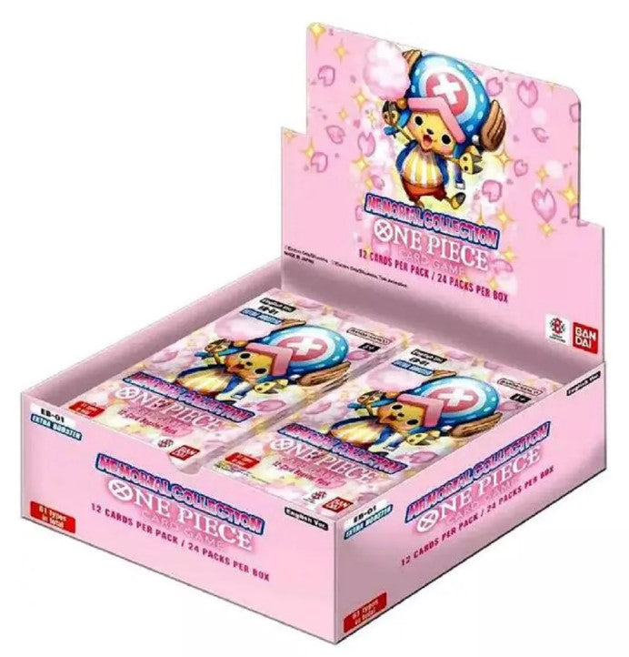 EB-01 One Piece Memorial Collection Extra Booster Box (Factory Sealed)