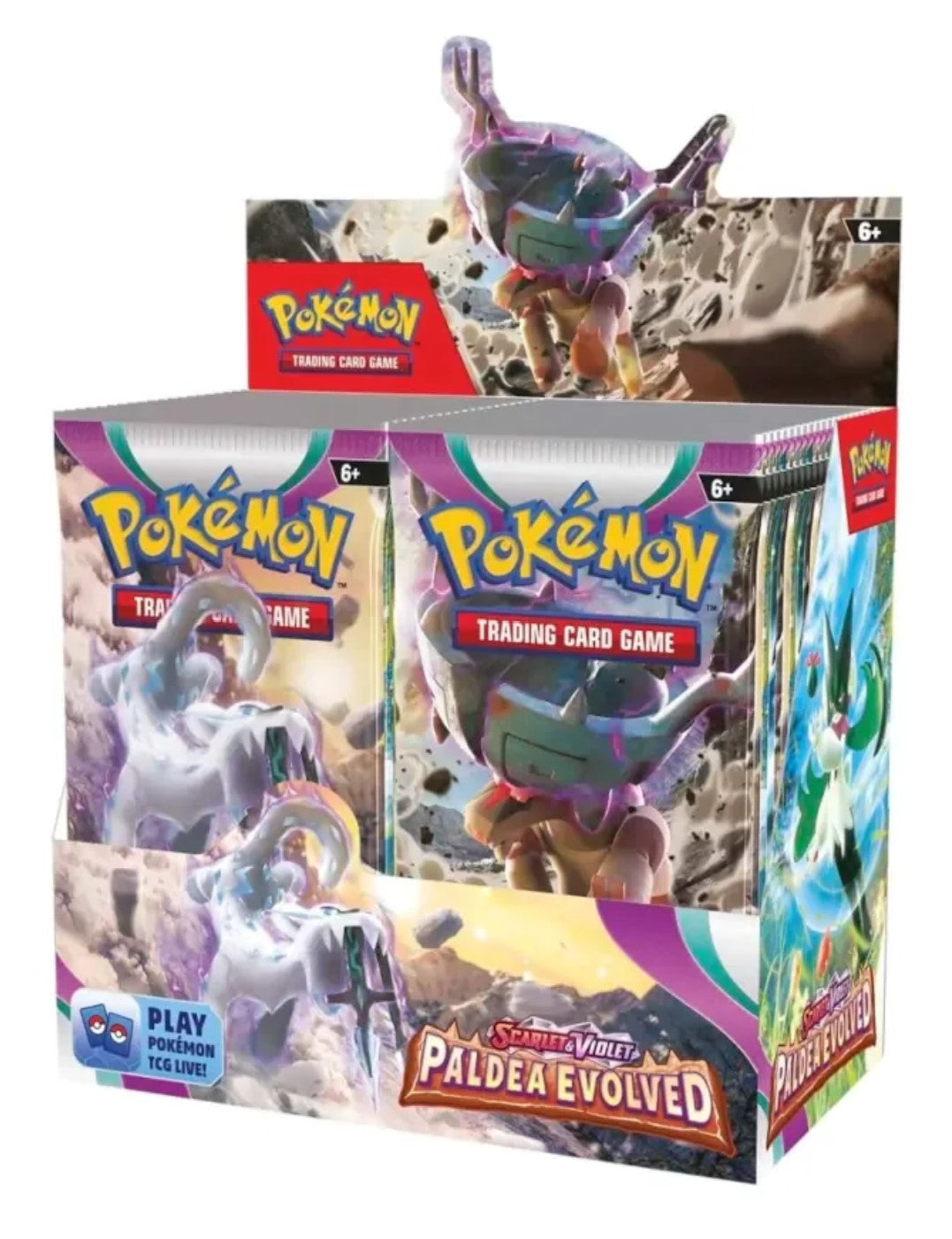 Paldea Evolved Booster Display (36 packs) Factory Sealed