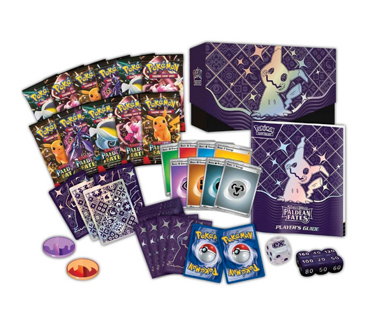 Paldean Fates Pokemon Center Exclusive Elite Trainer Box