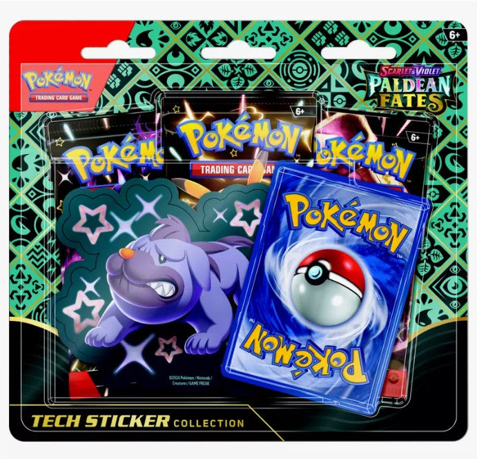 Paldean Fates Tech Sticker Collection (Styles vary)