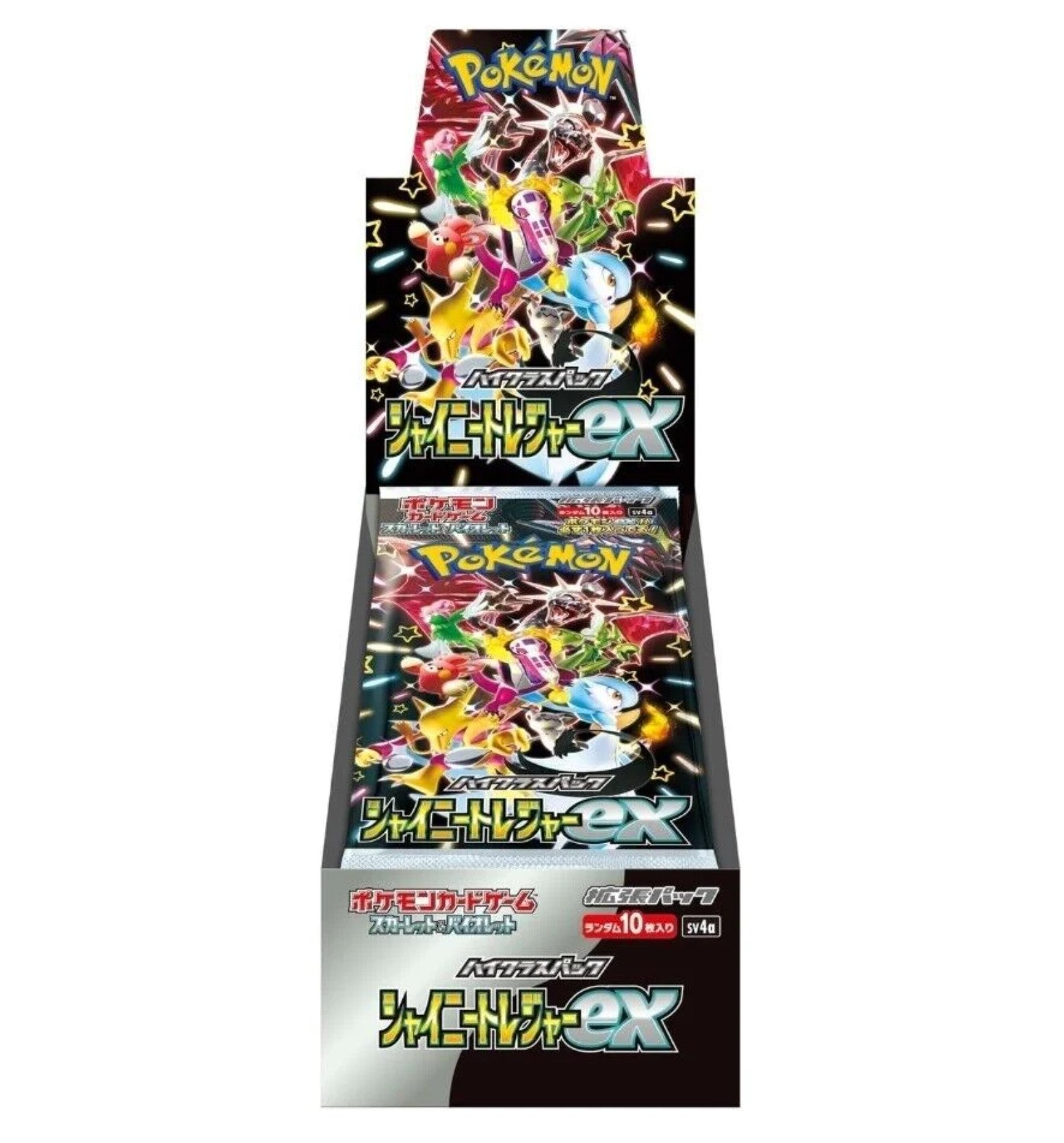 Shiny Treasure ex JP Booster Box Factory Sealed luckypullscards Shiny Treasure ex JP Booster Box Factory Sealed luckypullscards