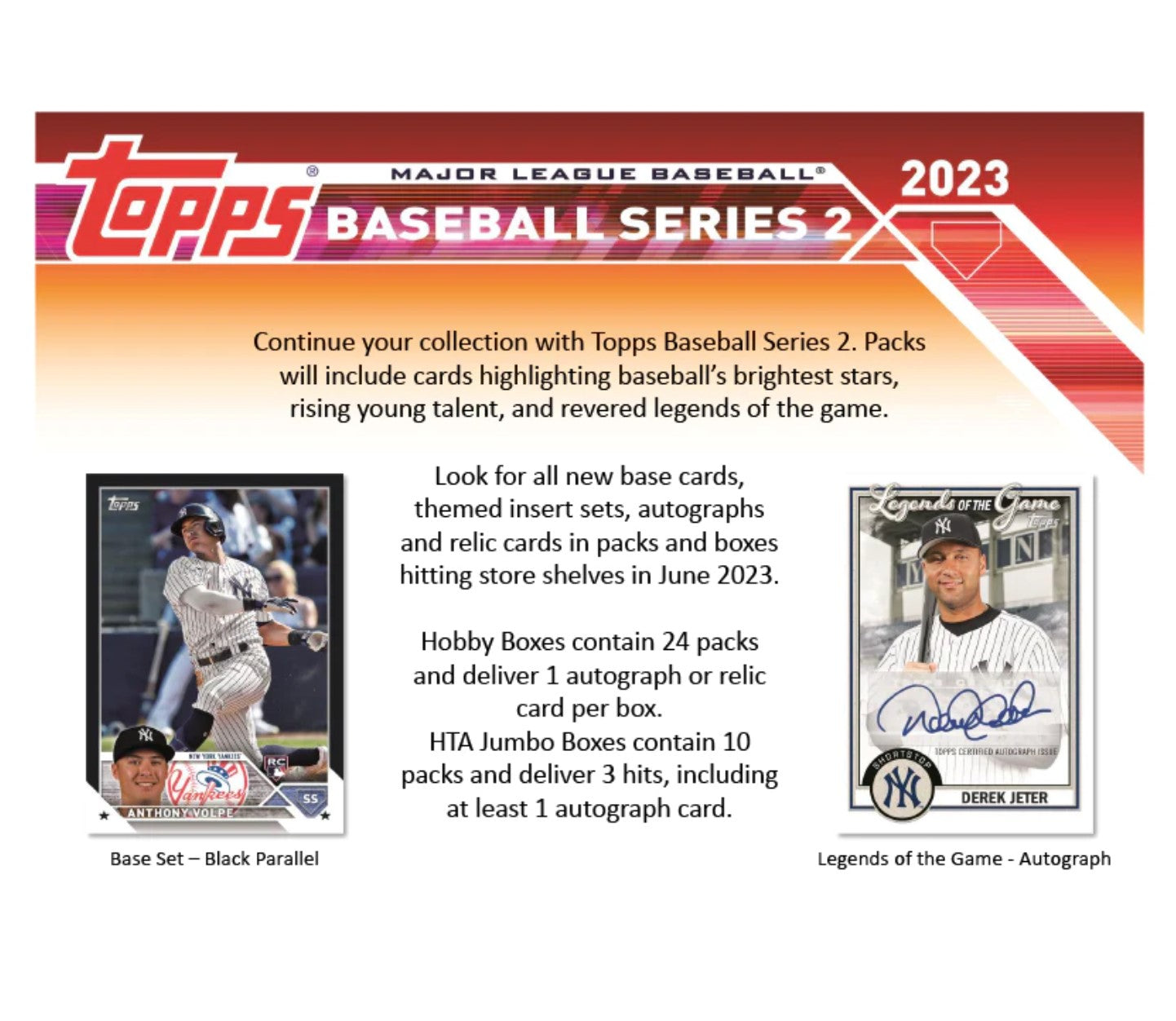 2023 Topps Series 2 Hobby Box