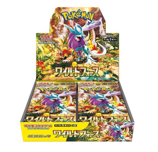 Wild Force JP Booster Box Factory Sealed