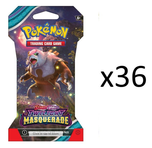Twilight Masquerade Sleeved Booster Pack (SET OF 36 "Sleeved Booster Box")