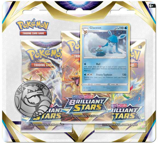 Brilliant Stars Three Booster Blister pack (Styles vary)