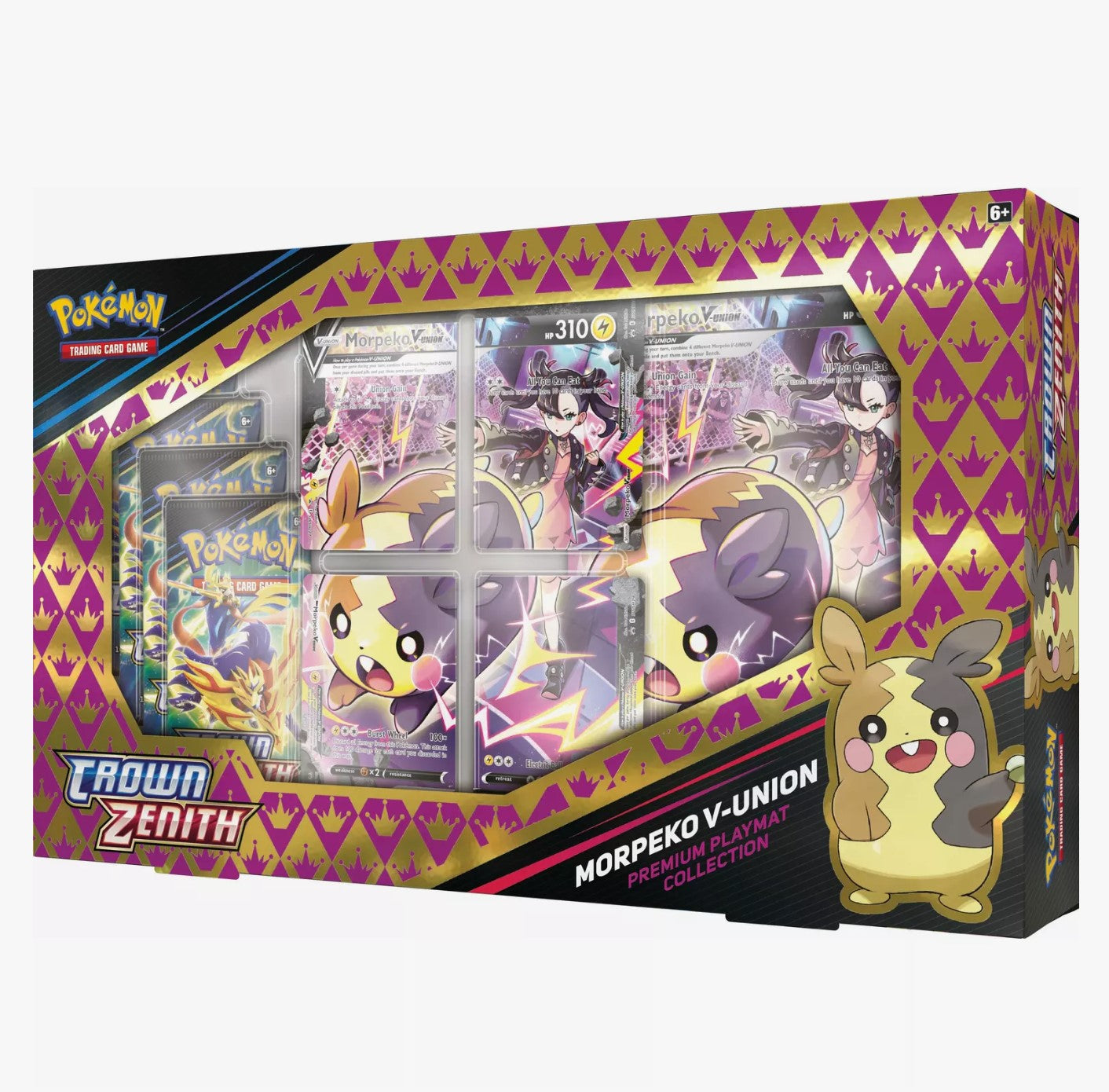Crown Zenith Morpeko V-UNION Premium Playmat Collection