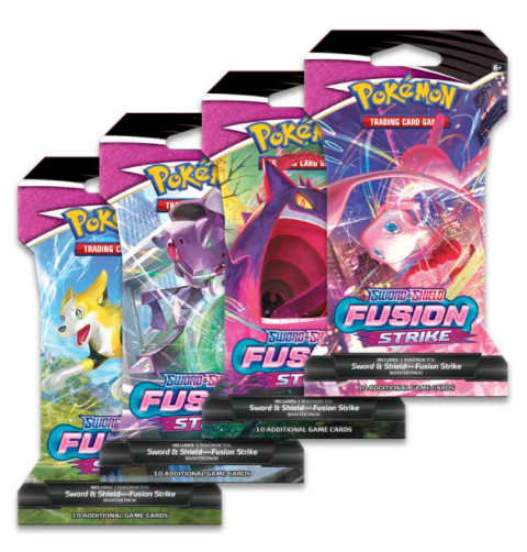 sleeved booster pack vs booster box Fusion Strike Sleeved Booster Pack (1) – luckypullscards