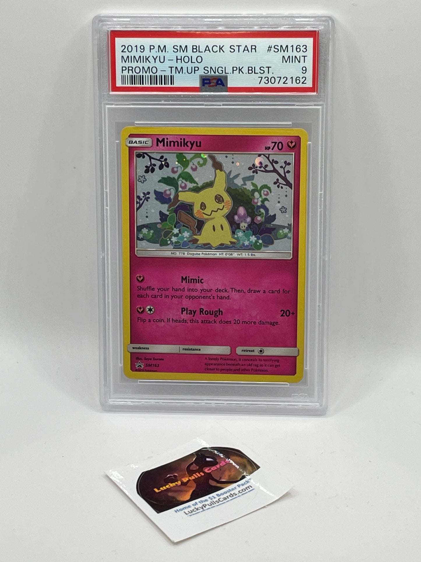 Pikachu & Mimikyu Team Up Promos - PSA 9