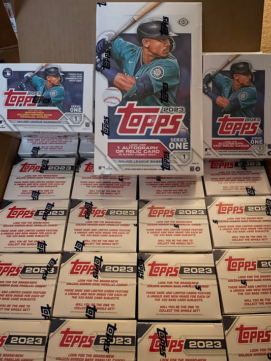 2023 Topps Series 1 Super Bundle - Hobby/Blaster/Hanger Box (1 OF EACH)