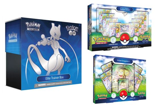 Pokemon Go Bundle: Radiant Eevee, Alolan Box, ETB