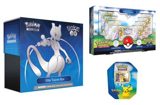 Pokemon Go Bundle: Radiant Eevee, Tin, ETB