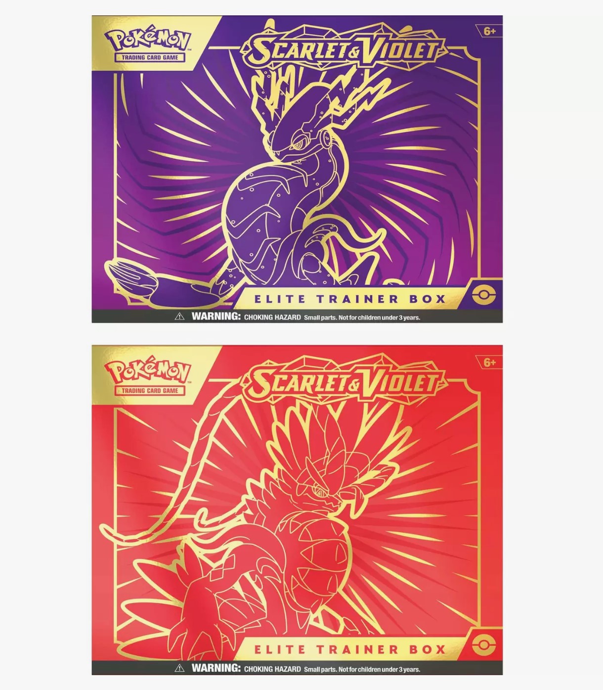 Scarlet & Violet Elite Trainer Box (SET OF 2)