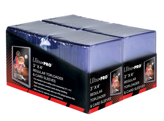 Toploader & Card Sleeves 3in x 4in (200 of each)