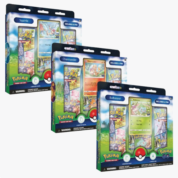 Pokemon Go Pin Collection (SET of 3)