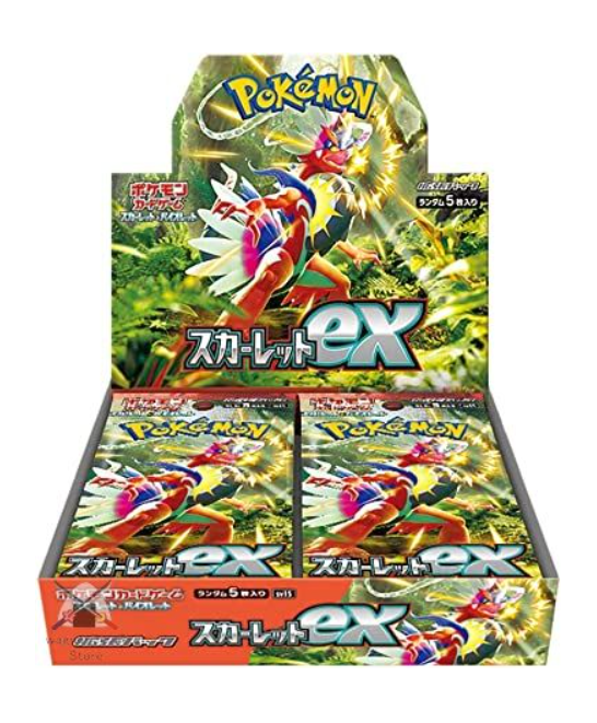 Scarlet EX JP Booster Box Factory Sealed – luckypullscards