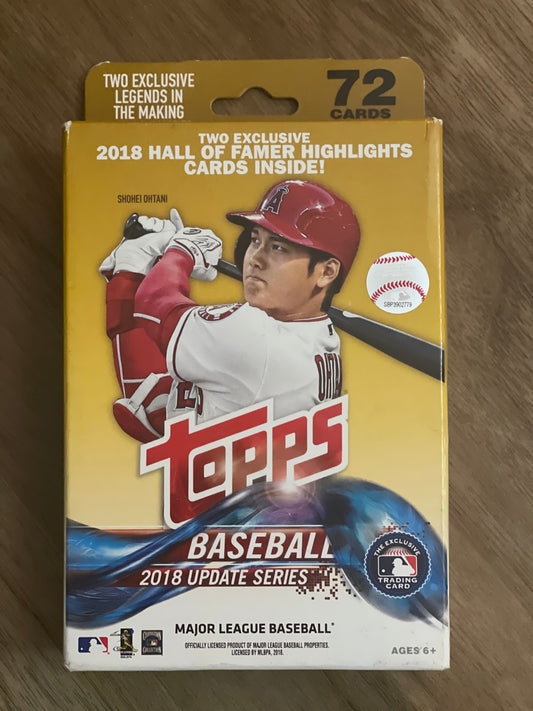 2018 Topps Update Hanger Box