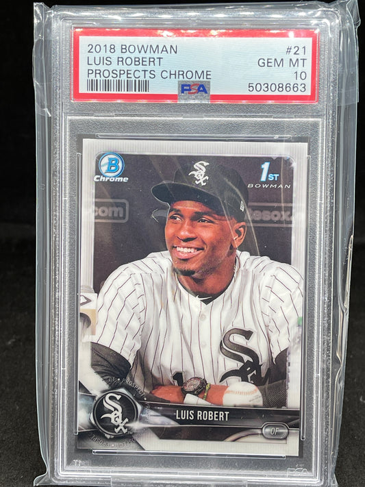 2018 Bowman Prospects Chrome Luis Robert