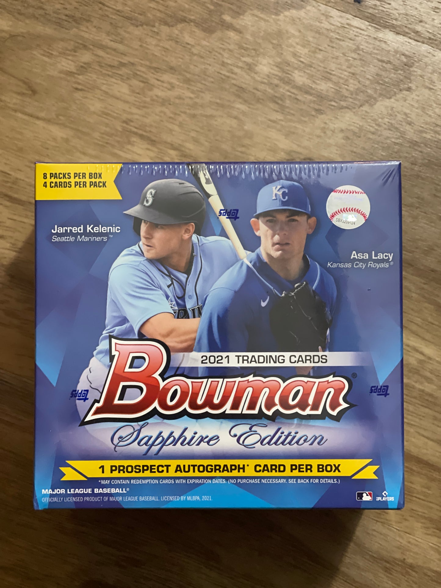 2021 Bowman Sapphire Sealed Box - 1 Auto Per Box