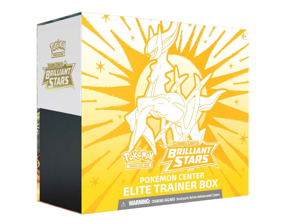 Brilliant Stars Pokemon Center Exclusive Elite Trainer Box