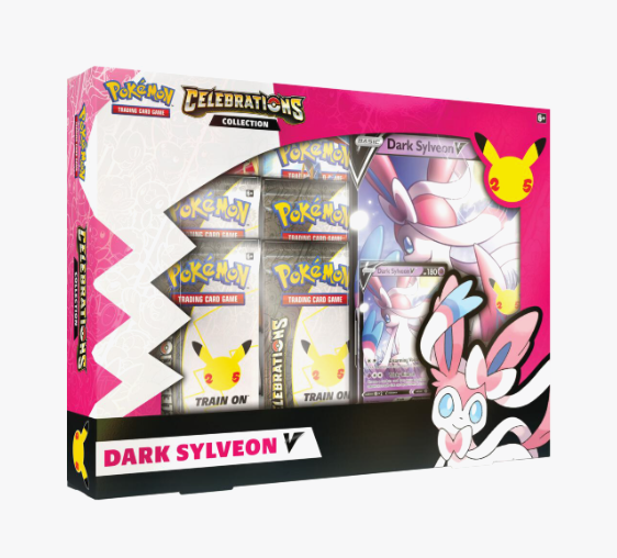 Celebrations Collection Box - Lance's Charizard/Dark Sylveon - NO Evolving Skies (Choose one or set)
