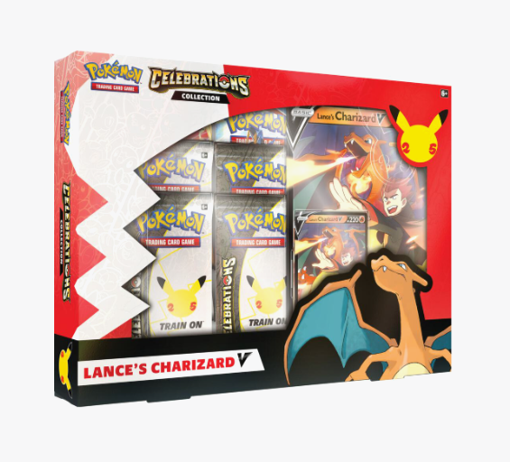 Celebrations Collection Box - Lance's Charizard/Dark Sylveon - NO Evolving Skies (Choose one or set)