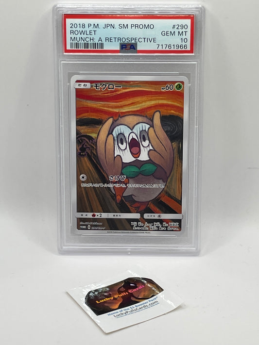 Rowlet - Munch Promo - PSA 10