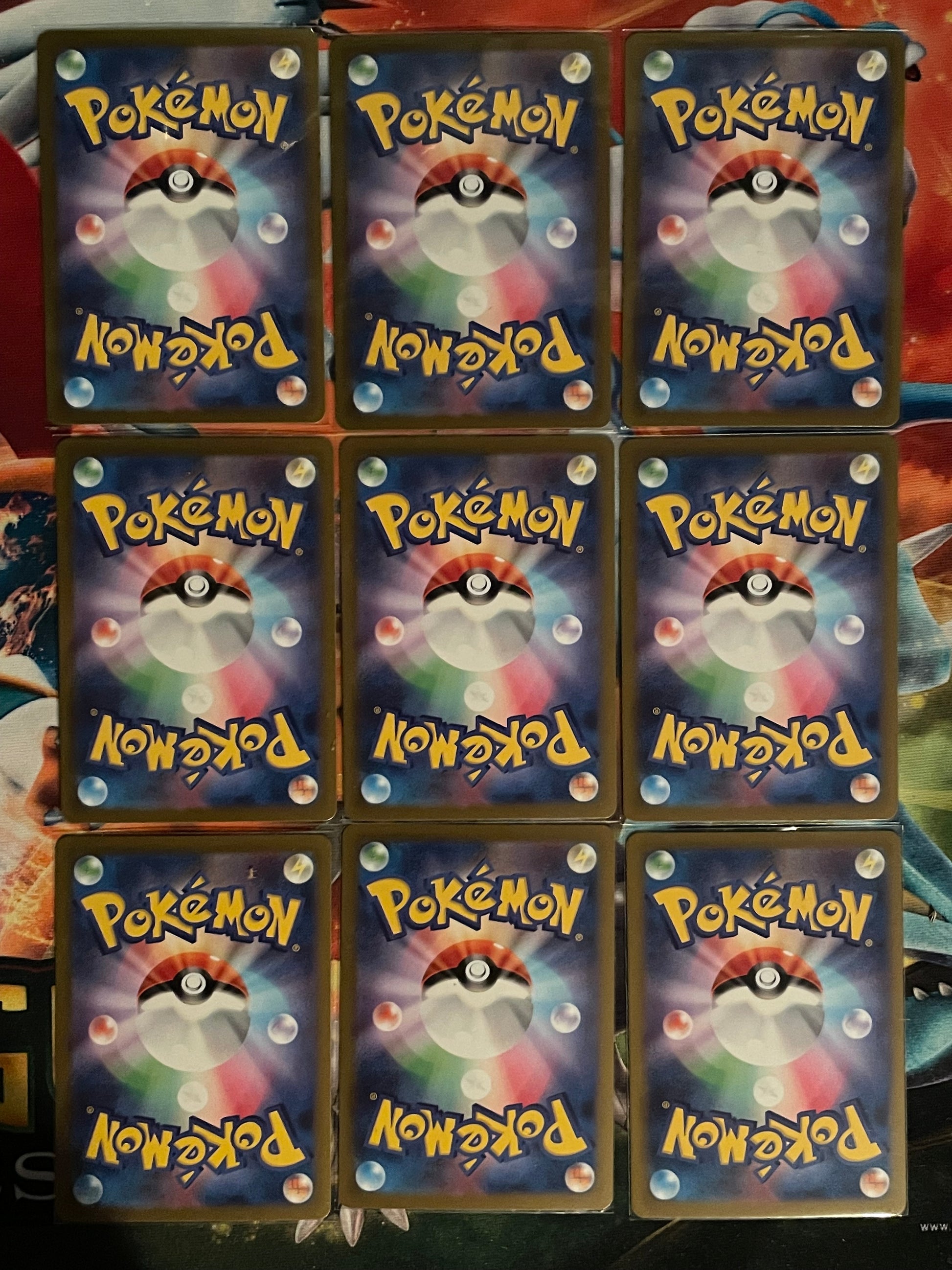 Yu Nagaba SET OF 9 Eeveelutions - S&V Promo