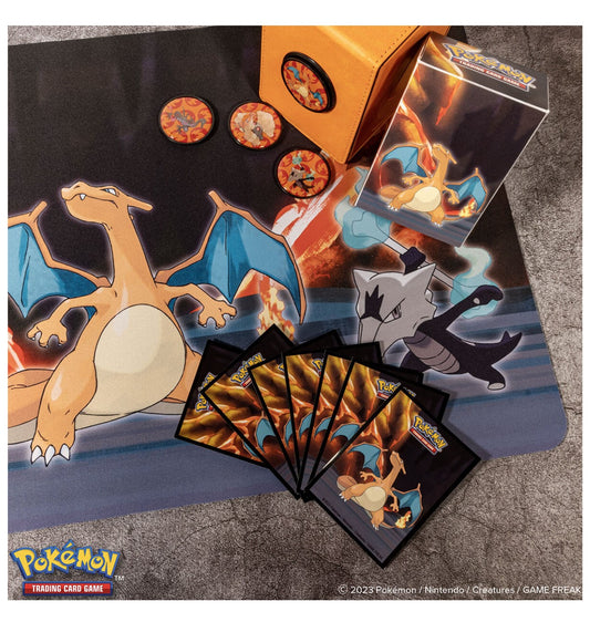 Pokemon TCG: Scorching Summit Bundle (Binder, Playmat, Sleeves)