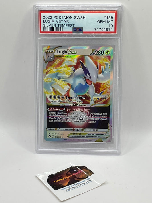 Lugia VSTAR - Silver Tempest - PSA 10