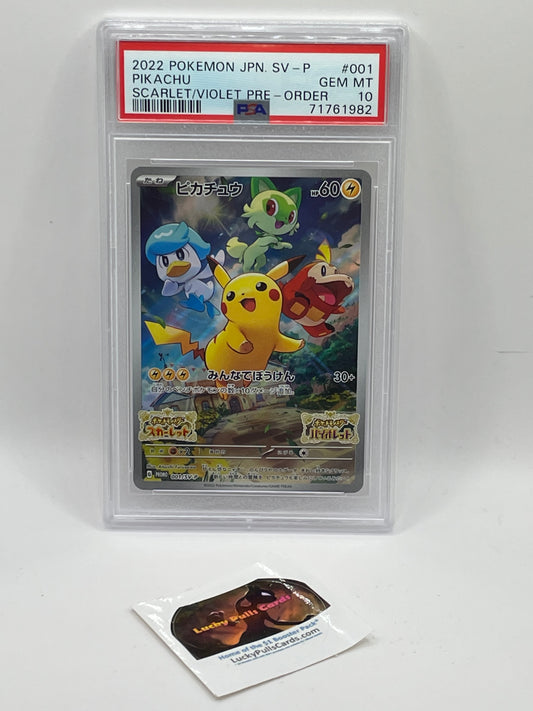 Pikachu - S&V Promo - PSA 10