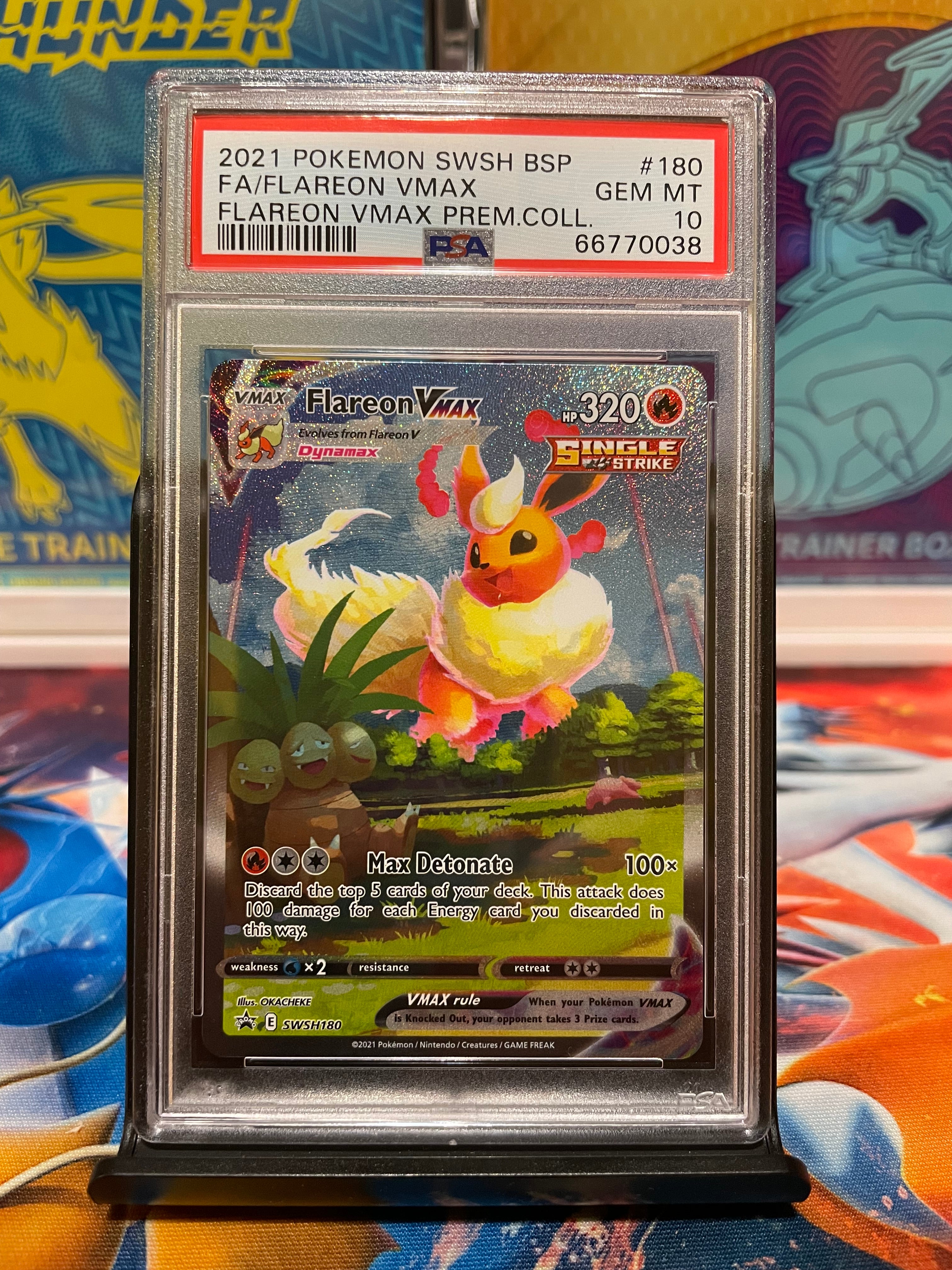 Flareon VMAX Alt Art - PSA 10 – luckypullscards