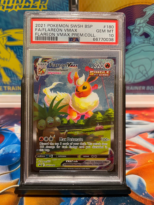 Flareon VMAX Alt Art - PSA 10