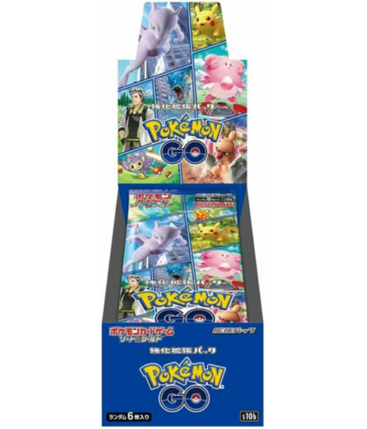 Pokemon Go Japanese Booster Box Factory Sealed