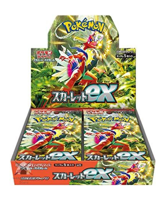Scarlet EX JP Booster Box Factory Sealed