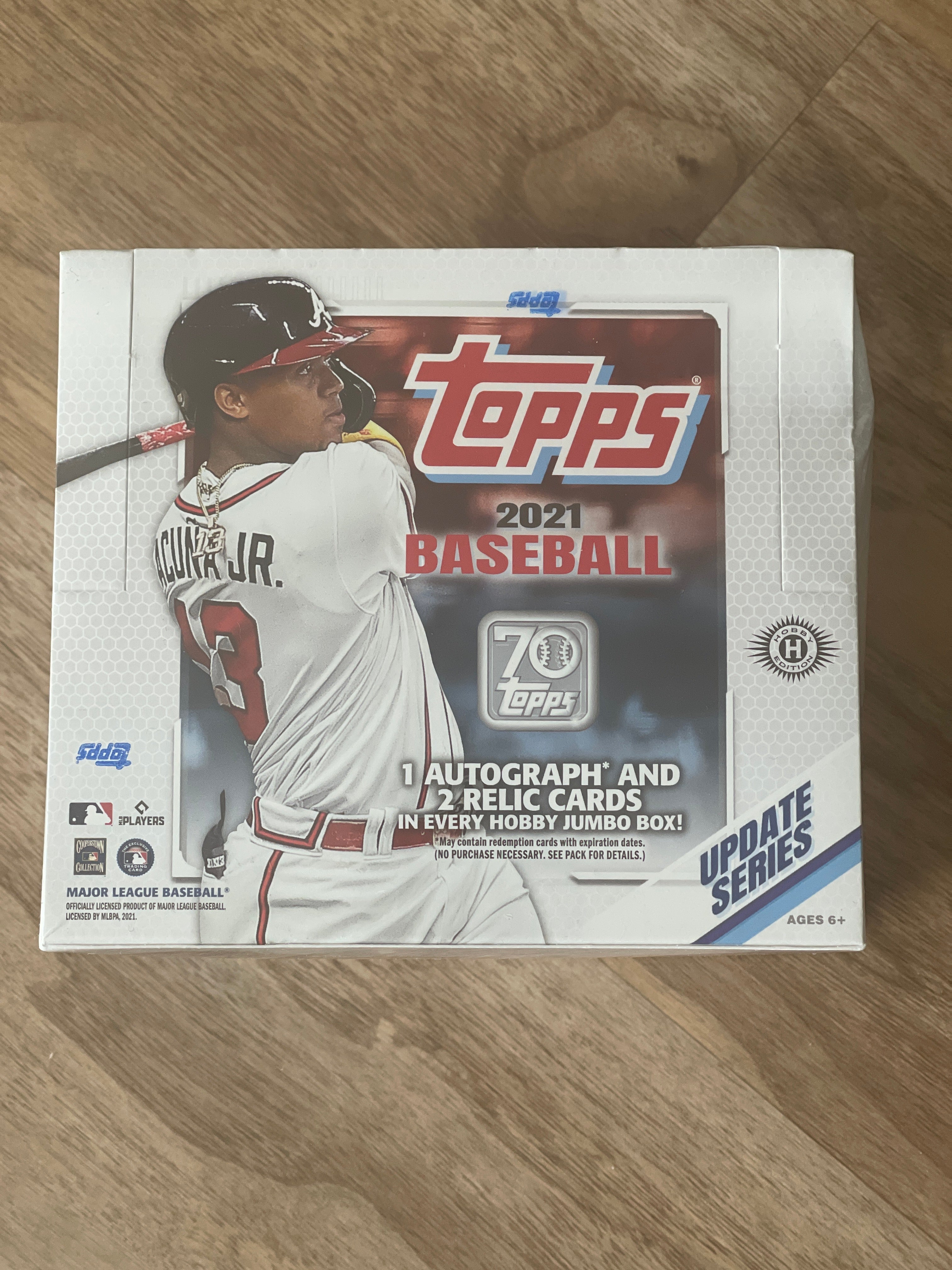 2021 Topps Update Jumbo Box luckypullscards
